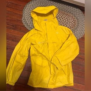 Columbia Kids Bright Yellow Raincoat size medium 10-12